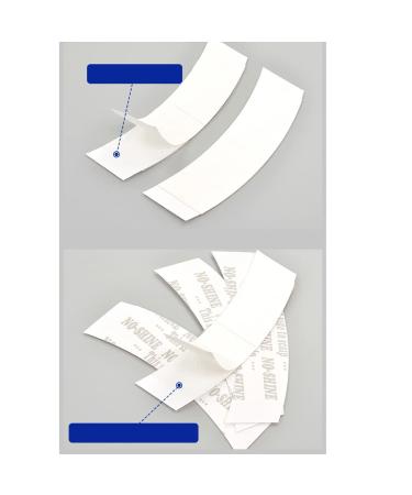 FYOBOT 72Pc/Lot No-Shine Wig Tape Double Adhesive Hair Extension Tape Strips Waterproof for Toupee/Lace Front Wigs Film Bonding - Buy Online on SooperMarket.com