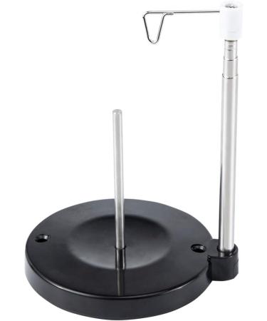 Sew Tech Adjustable Cone Thread Stand Spool Holder for Sewing/Embroidery Machines - Single Thread Stand for Smoother Feed - Large Spool Holder with Heavy-Duty Plastic Base - Buy Online on SooperMarket.com