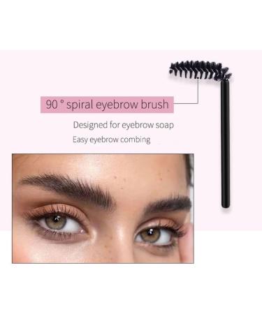Eyebrow Soap Wild Eyebrow Styling Shaping Wax Colorless Waterproof Natural Eyebrow Cream Wax Brow Adjustment Gel with Brush 2PCS Eyebrow Stylish Cream - Buy Online on SooperMarket.com