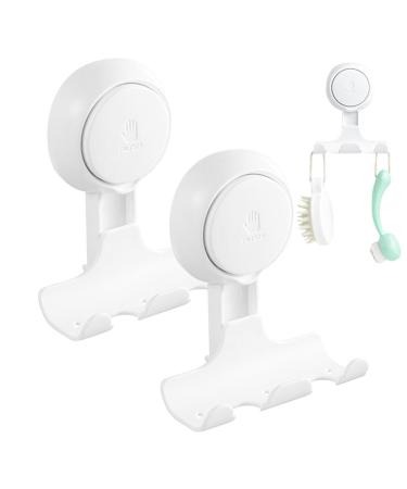 Kasmole razor holder |Shaving hook shower hanger |Reusable shower-shaved hook hooks self-adhesive wall hooks for luffa towels hat coat