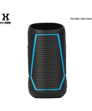 HK Army 48/3000 Vice Paintball Tank Cover - Black/Blue | Premium Protection and Style - Buy Online on SooperMarket.com