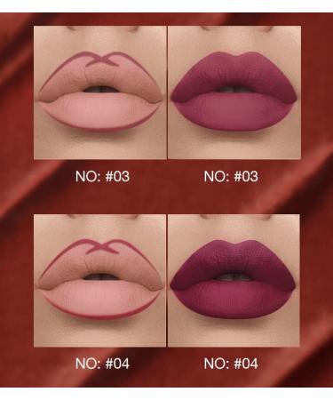 12-Piece Nude Liquid Lipstick & Lipliner Set - Long Lasting, Waterproof, Matte Finish - 24-Hour Stay, Non-Fading - Makeup Gift for Women (Set B) - Buy Online on SooperMarket.com