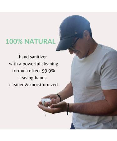 Pocket Care Organic Hand Sanitizer Spray 45ml - Travel Size Unscented | 100% Natural & Organic Hand Spray | Travel Essential - Buy Online on SooperMarket.com