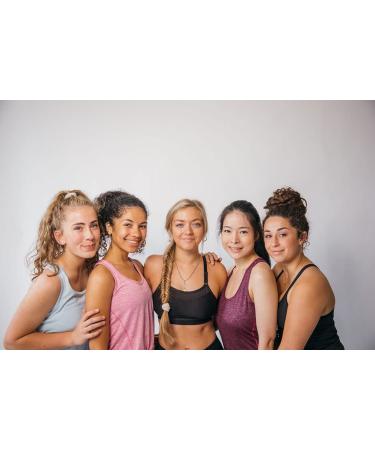 Burly Bands Large Hair Ties for Thick & Curly Hair | No-Slide Seamless Ponytail Holders (8 Pack - Black) | Damage-Free Scrunchies for Sports - Buy Online on SooperMarket.com