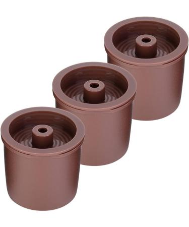 BstXqty 5PCS Coffee Filter Food Plastic Reusable Coffee Capsules Pod Filter Coffee Cups Strainer Suitable for Coffee Accessories Replacement - Buy Online on SooperMarket.com