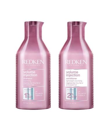 Redken Volume Injection Shampoo 300ml & Conditioner 300ml Duo New