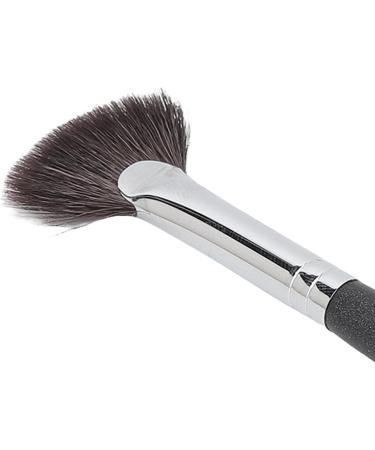 Verdant Touch Powder Fan Brush Fishtail Head Jaw Line Contour Brush Fiber Hair Makeup Artist Cosmetic Tool - Buy Online on SooperMarket.com
