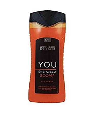Axe You Energised 200% Gel De Ducha 400Ml