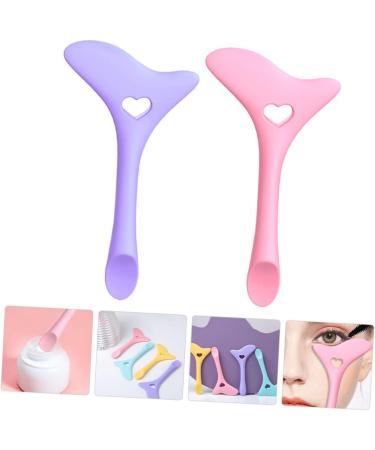 Cabilock Marscara Drawing Aid 2 Pcs Face Cream Applicators Eyeliner Make Up Aids Silicone Eyeliner Aid Tools Eyeliner Assistant Helper - Buy Online on SooperMarket.com