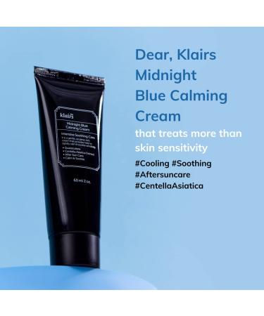 Dear Klairs Midnight Blue Calming Cream 2 oz - Soothing Skincare for Sensitive Skin - Buy Online on SooperMarket.com