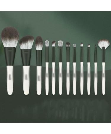 Buy DFHBFG Set of 12 Makeup Brushes Complete Loose Powder & Eye Shadow Brush Set International Shipping Available - Buy Online on SooperMarket.com
