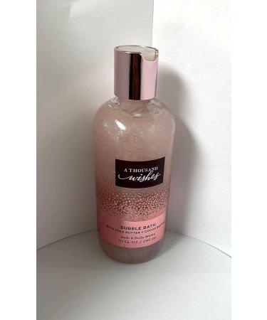Bath & Body Works A Thousand Wishes Bubble Bath 10 fl oz - Shea & Cocoa Butter Infused - Buy Online on SooperMarket.com