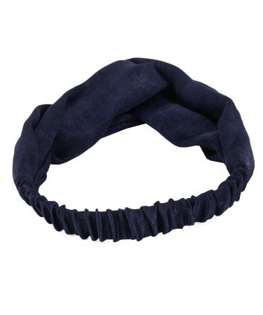 Yeshan Women's Silk Satin Criss Cross Headbands - Pack of 8 Mixed Colors - Buy Online on SooperMarket.com