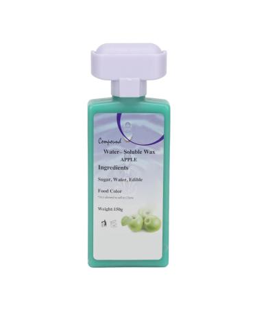 Roll on wax 150g hair removal role on wax roll cartridges mild depilation wax roll replenishment for legs poor body salon (green apple)