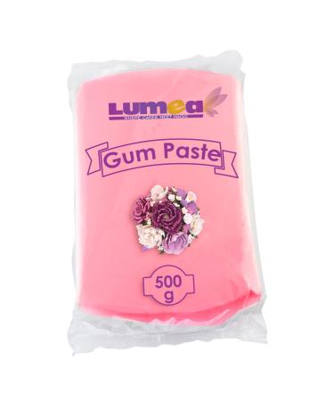 Decorative magic24 professional flower paste 500g edible 11 colors perfect for flowers flowers frills fine decorations sugar paste Tortendendeko Fondant (light pink)