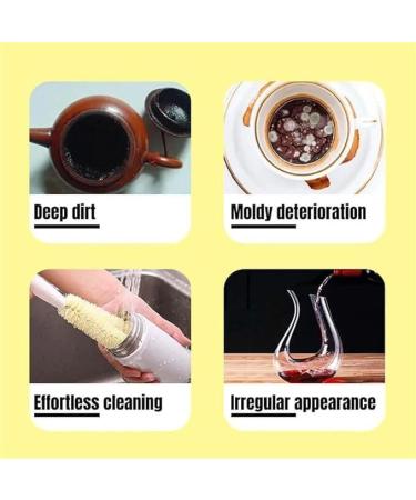 Tablets Bubble Active Oxygen Descaling Scale Remover Tea Water Stain Remover Bubble Active Oxygen Descaling Effervescent Tablets Tea Stain Remover Water Scale Cleaning (20PCS) - Buy Online on SooperMarket.com