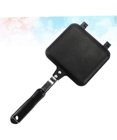 OUNONA 1pcs Egg Pan Japanese Egg Cooker Pan Square Frying Pan Crepe Maker Non Stick Skillet Loaf Bread Pan Fish Grill Skillet Buger Pan Grill Pan Griddle Non Stick Pan Bakeware Mold M Black - Buy Online on SooperMarket.com
