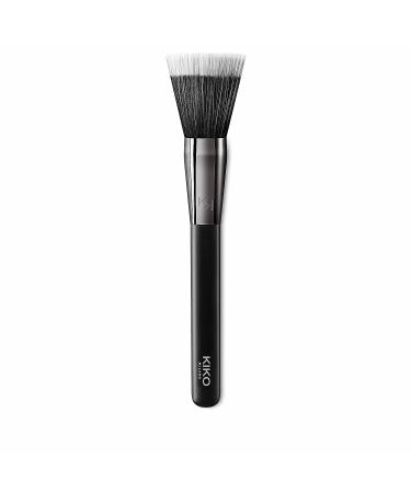 Kiko Milano Face 04 Stippling Foundation Brush |Rounded brush with synthetic fibers for liquid or creamy foundations 04 4 pieces (1 Pack)