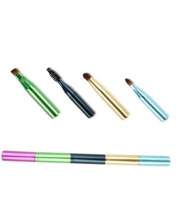 Buy NOLITOY 2pcs Detachable Cosmetics Brush Set Eyebrow Concealer Eyeliner & Lip Brushes for Travel | International Shipping Available - Buy Online on SooperMarket.com