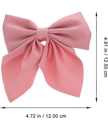 KALLORY 6 Pieces Big Satin Bow Hair Clip Ribbon Bowknot Barrettes Vintage Bow Alligator Clips for Girls - Buy Online on SooperMarket.com
