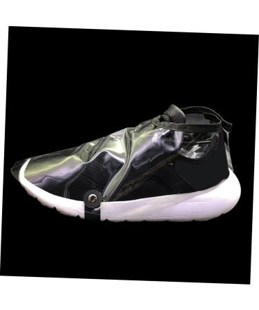Angoily Barber Shoe Covers - Haircut Protector & Hair Dye Cloak Set | Transparent 34x15cm Ideal for Hairdressers & Cosmetologists - Buy Online on SooperMarket.com