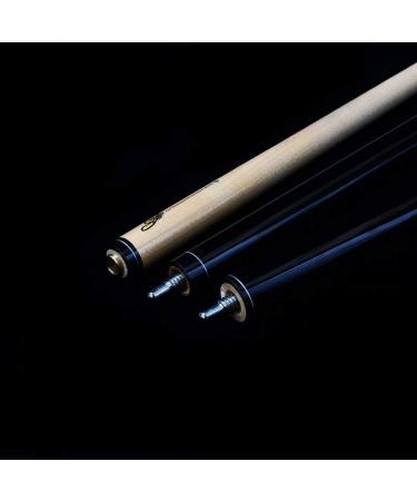 Collapsar Heavy Hitter Jump Break Pool Cue | 3-Piece, 14mm Phenolic Tip | 23 Ounce Billiard Stick | Black - Buy Online on SooperMarket.com