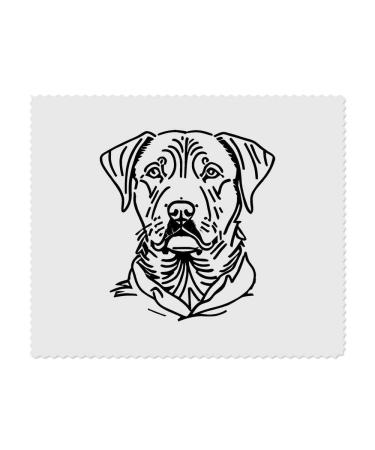 2 x Microfiber Cleaning Cloths "Sleepy Labrador" (LC00024496)