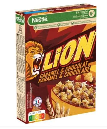 Nestle Lion Caramel and Chocolate Cereals 400g - Pack of 3