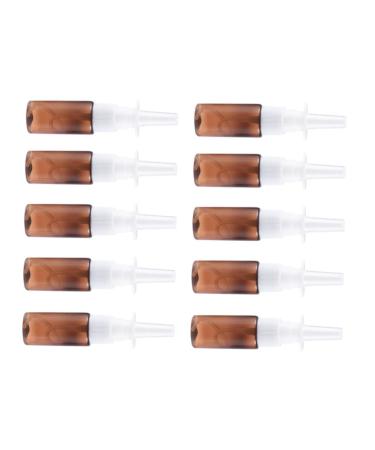 FRCOLOR 15pcs Fine Mist Spray Bottle Pump Bottles for Liquids Mini Spray Bottle Nasal Spray Pump Bottle Sprayawayglass Cleaner Nose Spray Bottle Plastic Spray Bottle Small Bottle