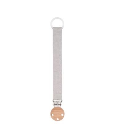 Buy TIAN-K Pacifier Chain | Natural Beech Wood & Drip-Free Cotton Linen - International Shipping Available - Buy Online on SooperMarket.com