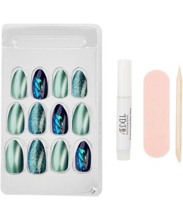 NAIL ADDICT green glitter chrome 1 u - Buy Online on SooperMarket.com