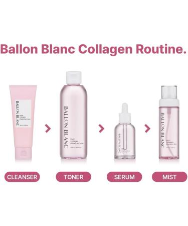 Multi Collagen Premium Toner for Dry Skin | pH Balancing with Niacinamide & Guava Leaf | K-Beauty Cruelty Free | 6.67 fl oz - Buy Online on SooperMarket.com
