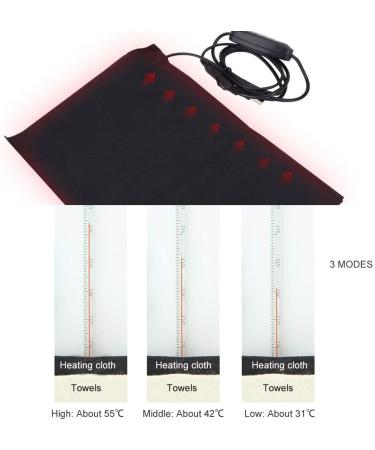 CHICIRIS Heating Pad - Lightweight Electric USB Heater for Outdoor & Indoor Use | 5V 2A Heating Pad Accessories - Buy Online on SooperMarket.com