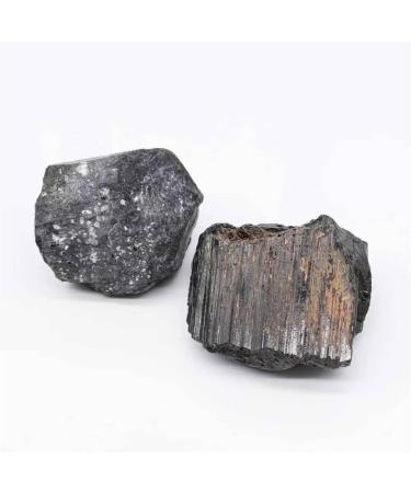KuRkur Natural Crystals 1pc 60g-155g Natural Black Tourmaline Carving Stone for Gift Can be Used for (Color : 1pc 60g-75g) (Color : 1pc 140g-155g)