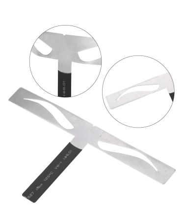 Buy Eyebrow Lineal Stencil | Three-Point Positioning Tool for Perfect Eyebrows | Semi-Permanent Makeup Accessories - Buy Online on SooperMarket.com