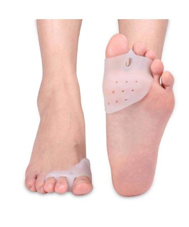 JHGCCL Gel Silicone Corrector Toe Protector Straightener Shaper Pad Toe Corrector Braces Supports Toe Straighteners for Bent Toes