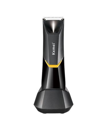 KEMEI 3208 Body Hair Trimmer Electric Groin Trimmers for Men Replaceable Electric Cordless Ball Hair Trimmer Shaver Multi-Function Body Groomer Set Pubic Trimmers with Washable Blade