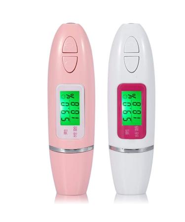 Advanced Skin Analyzer - Facial Tester & Water Oil Sensor | 2 Colors Available (White) - Shop Now - Buy Online on SooperMarket.com