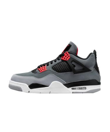 Nike Men's Air Jordan 4 Retro Og Basketball Shoes 44 EU Dark Grey Infrared 23 Black Ce