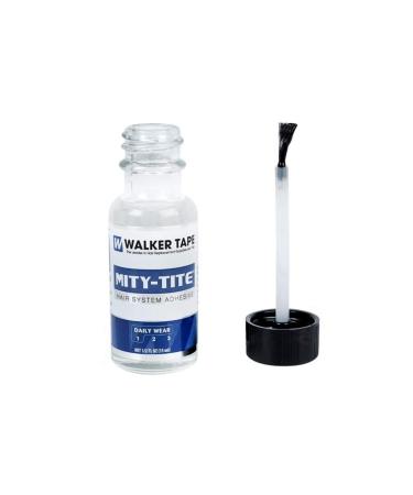 2-Pack Walker Tape Mity-Tite Brush-on 0.5oz Liquid Adhesive - Strong Hold Adhesive for Hair Systems - Buy Online on SooperMarket.com