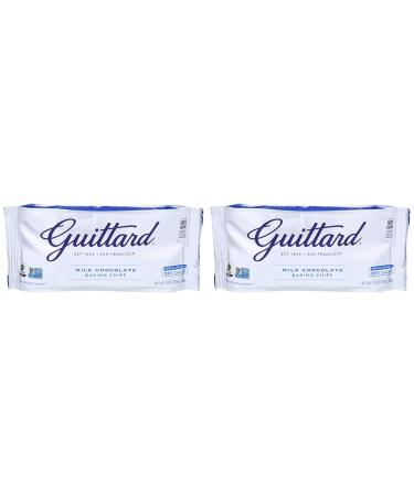 Guittard Baking Chips Milk Chocolate 11.5 oz (Pack of 2)