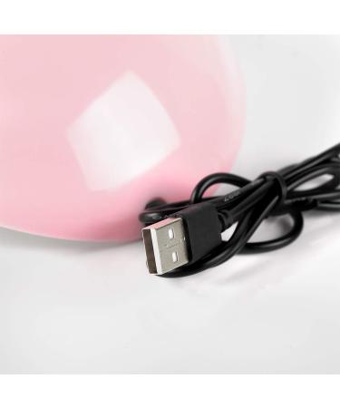COSCELIA UV LED Nail Lamp 36W | Portable Gel Nail Dryer with Timer | Professional Nail Hardening Lamp (Pink) - Buy Online on SooperMarket.com