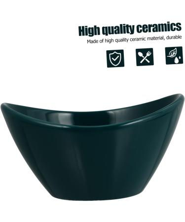 Alipis 2pcs Ingot Bowl Salad Bowl Ramen Bowls Salad Containers Household Tableware Fruit Kitchen Supplies 15.8X12.5CM Green - Buy Online on SooperMarket.com