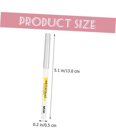 NOLITOY 5pcs White Lying Silkworm Pen Highlighters White Crayons Eye Makeup Tool Eyeliner Make up Girl - Buy Online on SooperMarket.com