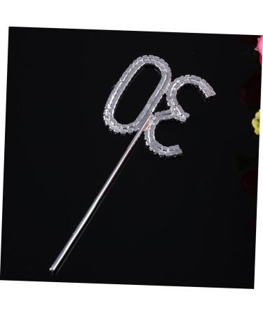 CORHAD Glitter 30th Birthday Cake Toppers Crystal 30th Anniversary Cake Toppers Bling Number Wedding Decoration Cake Decor Diamond Decor Cupcake Toppers Paper Cup Rhinestones - Buy Online on SooperMarket.com