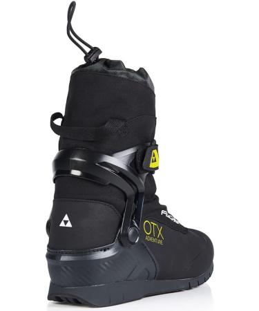 FISCHER Unisex Skiing Snow Boots - Black, Size 44 | Hinged Cuffs, Secure Fit, Warm OTX Adventure Boots - Buy Online on SooperMarket.com