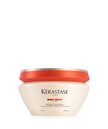 KERASTASE Nutritive Magistral Hair Mask  6.8 Fl Oz Nutritive  Nourishing & Conditioning Mask  For Severely Dry Hair | With Irisome Complex | Masque Magistral | 6.8 Fl Oz