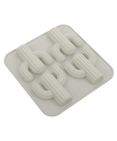 PRETYZOOM Soap Mold Silicone Baking Molds De para Gelatinas Cake Mold Cacti Silicone Mold Silicone Fondant Moulds Tropical Themed Molds Chocolate Silicone Tropical Silicone Hawaii Cactus medium Blue