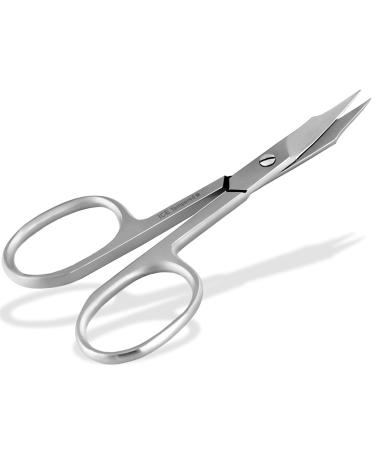 Nail scissors with fine tip for nails - cuticles and ingrown nails - STAINLESS STEEL