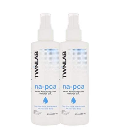 Twinlab Na-Pca Spray - Eucalyptus Oil Body Mist for Women & Men to Support Skin Hydration - 8 fl oz (Pack of 2)
